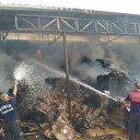 İncir işletmesinde yangın: 4 saatte söndürüldü