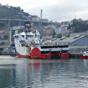 'Barbaros Hayrettin Paşa' sismik araştırma gemisi Trabzon Limanı'na geldi