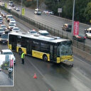 Yine İETT yine kaza: E-5'te felaketin eşiğinden dönüldü