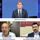 Tanju Özcan ile Eren Erdem canlı yayında birbirine girdi: İnanılmaz seviyesiz bir adamsın