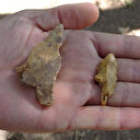 86 bin yıllık İnkaya Mağarası'nda Orta Paleolitik döneme ait saplı alet uçları bulundu