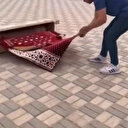 Suudi Arabistan'da dikkat çeken namaz düzeneği