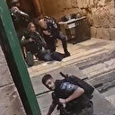 İşgalci İsrail askerlerinden Filistinli genç kadına sert müdahale