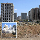 6 Şubat kalıntıları:Malatya'da ağır hasarlı binaların yıkımı devam ediyor.