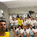 Türkiye-İsviçre maçının oyuncuları, depremzedeler için sahaya çıktı