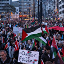 Unis pour les Palestiniens de Gaza et pour les martyrs à Istanbul.