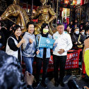 A Taïwan, la longue marche d'un électeur passionné par son candidat