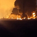 Suriye'nin kuzeyindeki PKK/YPG hedeflerine bomba yağdı: Alevler, Nusaybin ilçesinden de görüldü