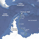 En Antarctique, le plus grand iceberg du monde à la dérive