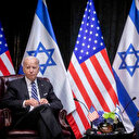 Gazze kasabı Netanyahu ile eli kanlı ortağı Biden görüştü
