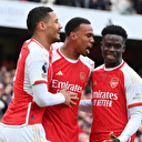 Arsenal 3 puana 5 golle ulaştı: Martinelli’den 2 dakikada 2 gol!