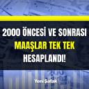 SSK - Bağ-Kur emekli maaş tablosu değişti! Kim ne kadar maaş alacak?