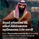 Suud yönetimi ilk likör mağazasının açılmasına izin verdi