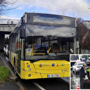 Beyoğlu'nda İETT otobüsü alt geçit duvarına çarptı: Yedi yaralı