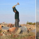Ekmeğini taştan çıkarıyor! Şırnaklı baba dokuz çocuğunu okutuyor: Yüküm ağır ama kararlıyım