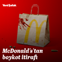 McDonald's'tan boykot itirafı