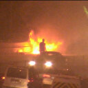 15 Temmuz Şehitler Köprüsü'nde korku dolu anlar: Otomobil alev alev yandı