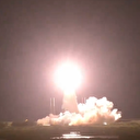 Espace: Décollage d'une nouvelle fusée transportant un alunisseur américain