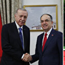 Cumhurbaşkanı Erdoğan Arnavutluk'a vardı: Resmi törenle karşılandı