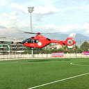 Sahaya hava ambulansı indi