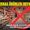 Günlük alışverişlerimiz esnasında siyonizmle mücadele edebiliriz! İşte
Türkiye'de satılan İsrail malları ve markaları market ürünleri tam liste 2025