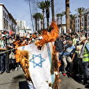 Tunisie: des manifestants brûlent le drapeau israélien