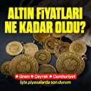 Altın fiyatları haftaya rekorla başladı: 13 Ekim gram, çeyrek, cumhuriyet altını fiyatları son durum