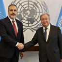 Bakan Fidan BM Genel Sekreteri Guterres ile görüştü