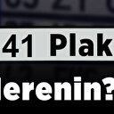 41 nerenin plakası? 41 plaka kodu neresi, hangi il, şehre ait? Araçların il plaka kodları