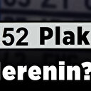 52 Plaka Nerenin Plakası? 52 Plaka Kodu Neresi, Nereye, hang, ile ait?