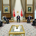 Cumhurbaşkanı Erdoğan KKTC Başbakanı Üstel'i kabul etti