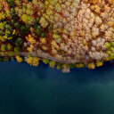 Doğaseverlere sonbaharın güzelliğini yaşatıyor: Karagöl Tabiat Parkı kendine hayran bıraktı