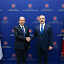 Dışişleri Bakanı Fidan ile KKTC Cumhurbaşkanı Tatar Ankara'da bir araya geldi