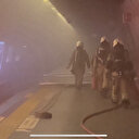 Mecidiyeköy metro istasyonunda yürüyen merdivenlerin motoru yandı: Bir kişi hastaneye kaldırıldı