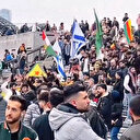 Almanya'daki terör eyleminde İsrail ve PKK paçavraları bir arada