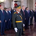 Devlet erkanı Anıtkabir'de! Cumhurbaşkanı Erdoğan: Vatanımızı korumak için her türlü tedbiri alıyoruz
