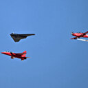 ANKA III HÜRJET ve HÜRKUŞ ile gösteri uçuşu yaptı