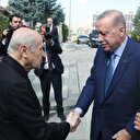 Cumhurbaşkanı Erdoğan MHP Lideri Bahçeli'yi ziyaret etti