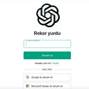 ChatGPT giriş! Yapay zeka oturum açma