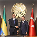 Bakan Kacır Gabon'lu mevkidaşı Bourdette ile görüştü: Türkiye Afrika'ya her türlü desteği sunmaya devam edecek