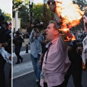 Beyaz Saray önünde Gazze protestosu: Kendini yakmaya çalıştı