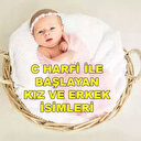 C harfi ile başlayan kız ve erkek isimleri hangileri, neler?