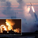 Roketler peş peşe ateşlendi: İsrail füzeleri Kudüs'e düştü