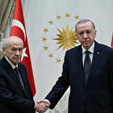 Cumhurbaşkanı Erdoğan Külliye'de Bahçeli'yi ağırladı