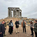 Avrupa Birliği heyeti Çavdarhisar'da