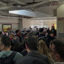 Yenidoğan çetesi davasında gergin anlar: Mahkeme koridorunda tansiyon yükseldi