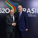 قمة العشرين.. الرئيس أردوغان يلتقي نظيره البرازيلي