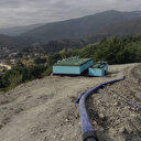 Depremde yıkılan Karlısu deposu yenileniyor