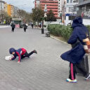 Bursa'da fırtına hayatı felç etti: Ağaçlar devrildi demir korkuluklar yıkıldı