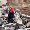 Güngören'de yıkımı süren 4 katlı binada çökme meydana geldi